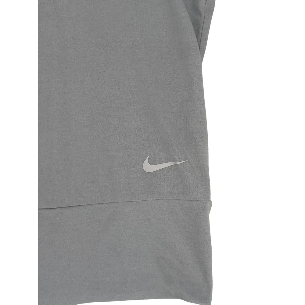Nike Yoga Training Tank Top Grey Racerback Mesh Back Activewear Womens XL